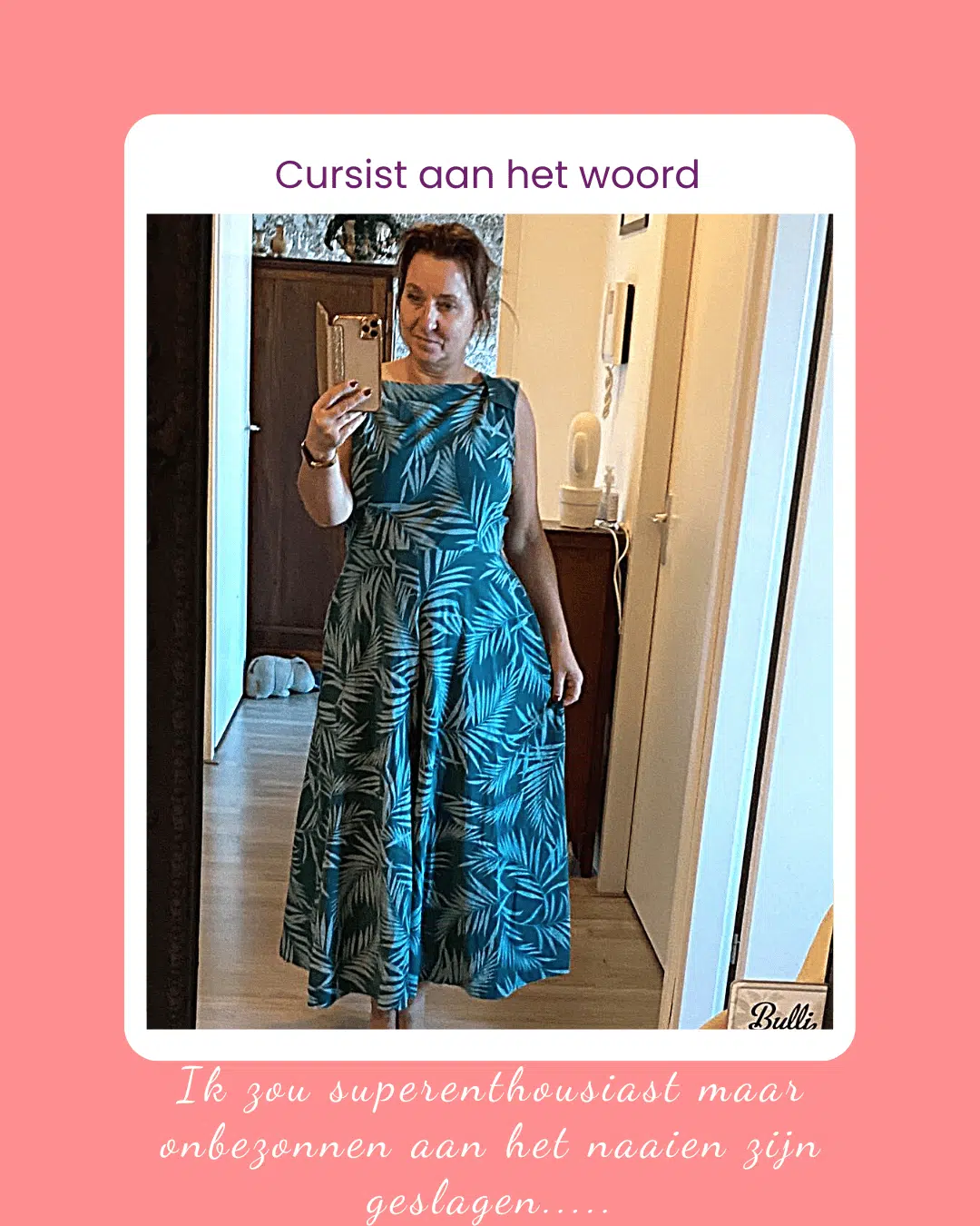 Cursist aan het woord Sheila