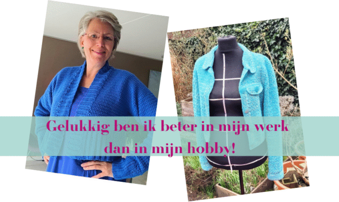 "Gehaakt vest als symbool voor doorzetten en creativiteit – van hobby naar succesvol kleding maken"