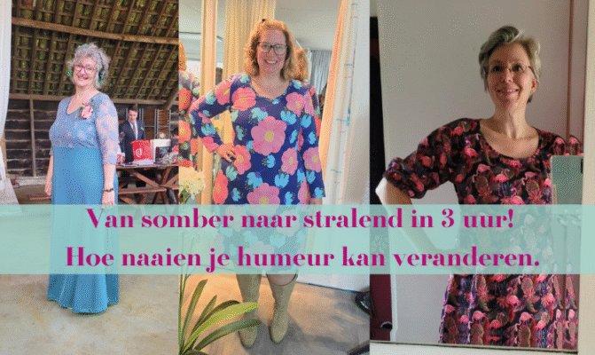 Van somber naar stralend in 3 uur – hoe naaien je humeur kan veranderen