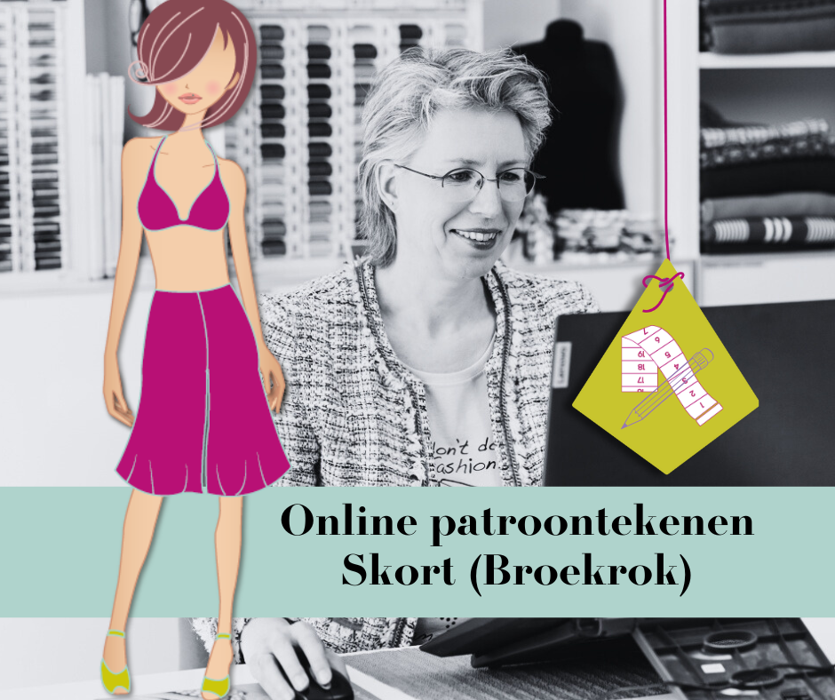 Online patroontekenen Skort (Broekrok)